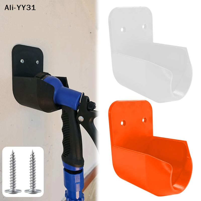 Gardening Tools Plastic - 【S3】Wall Mount Garden Hose Nozzle Bracket