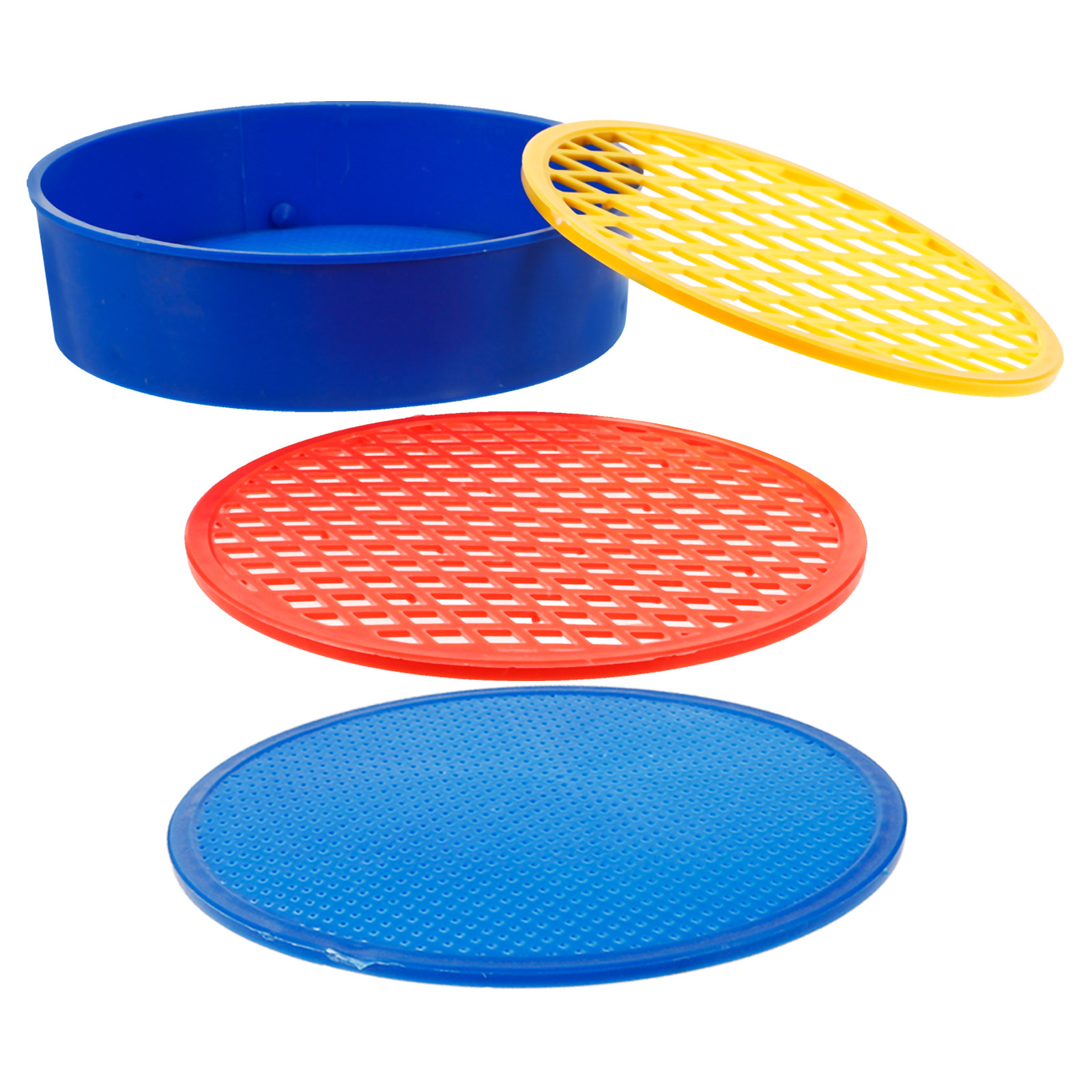 Garden Sieve Soil - 1Set Plastic Soil Sifting Pan Lightweight