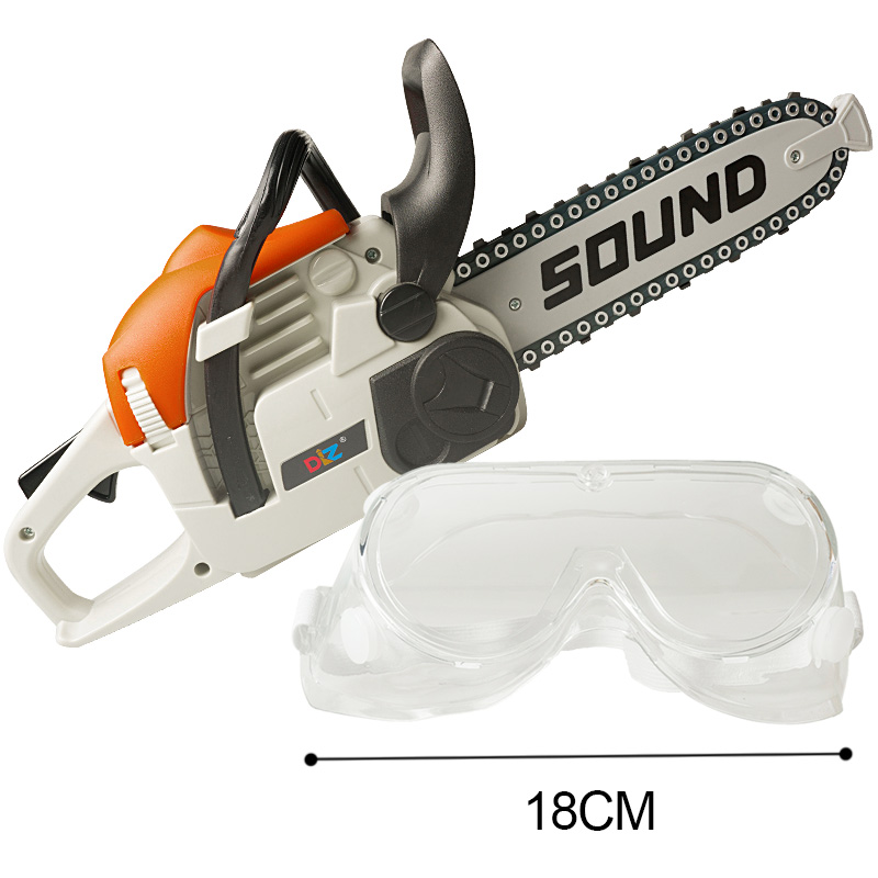 Toy Chainsaw with Goggles Chil - Gardening Tools For 8 Year Olds recension och pris