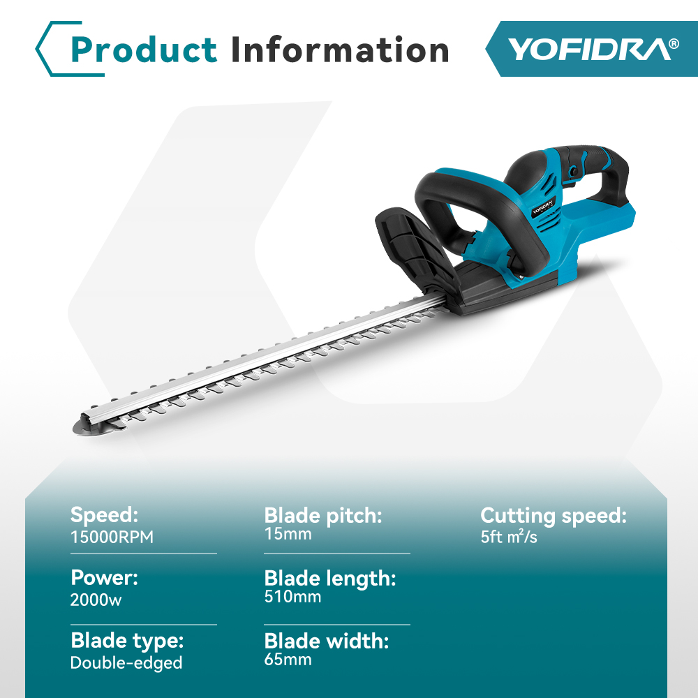 YOFIDRA 2000W 15000RPM Electri - Gardening Tools Battery Powered recension och pris