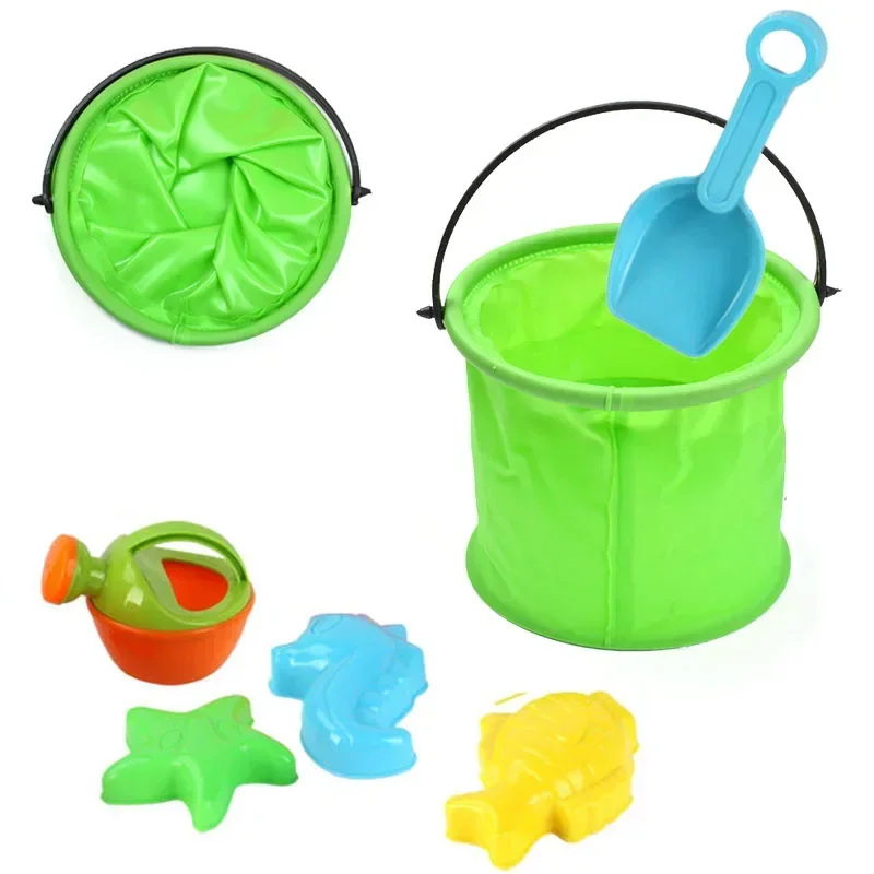 Beach Sand Bucket Toy  Collaps - Gardening Tools Toys recension och pris