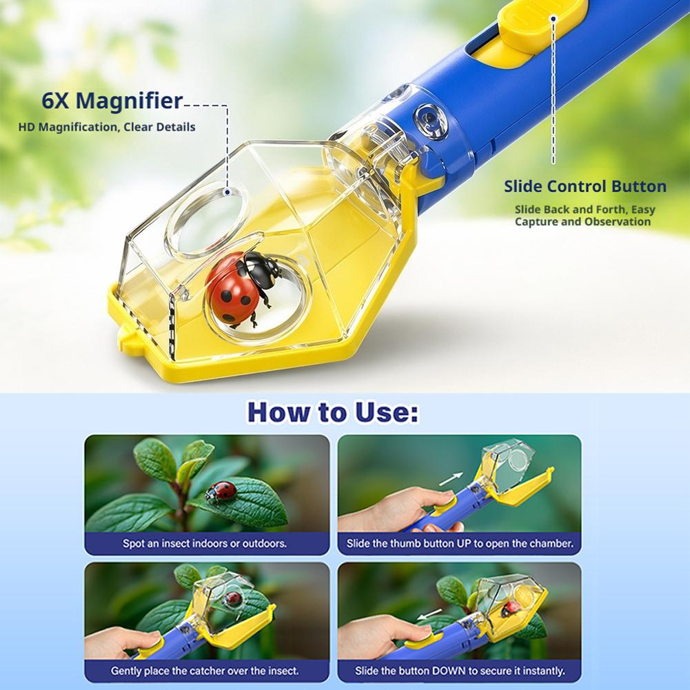 Handheld Insect Catcher Viewer - Gardening Tools For 8 Year Olds recension och pris
