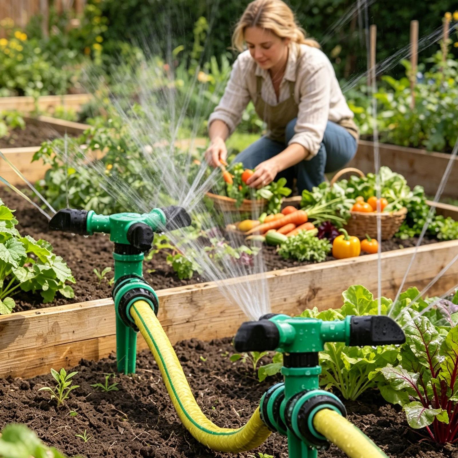 Automatic Rotating Water Sprin - Gardening Tools Plastic recension och pris