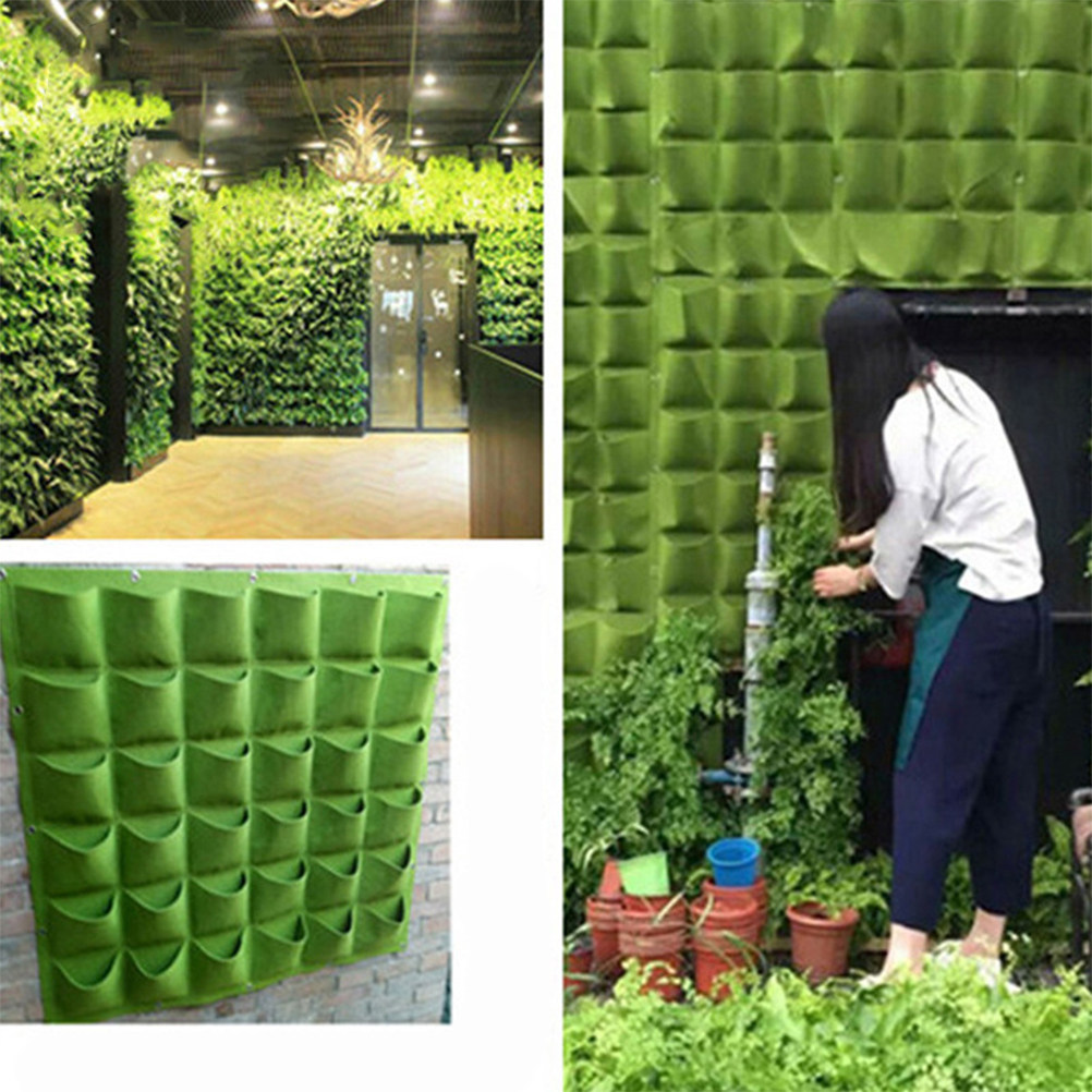 1Pcs Vertical Felt Hanging Pla - Grow Bags recension och pris