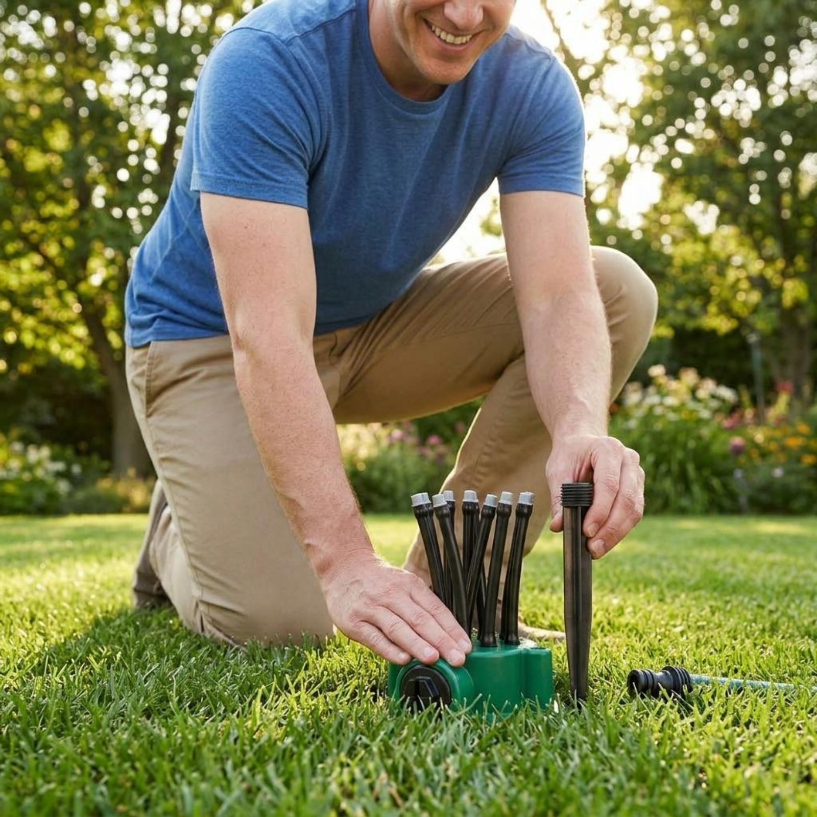 360 Degree Sprinkler Gentle Mi - Gardening Tools Plastic recension och pris
