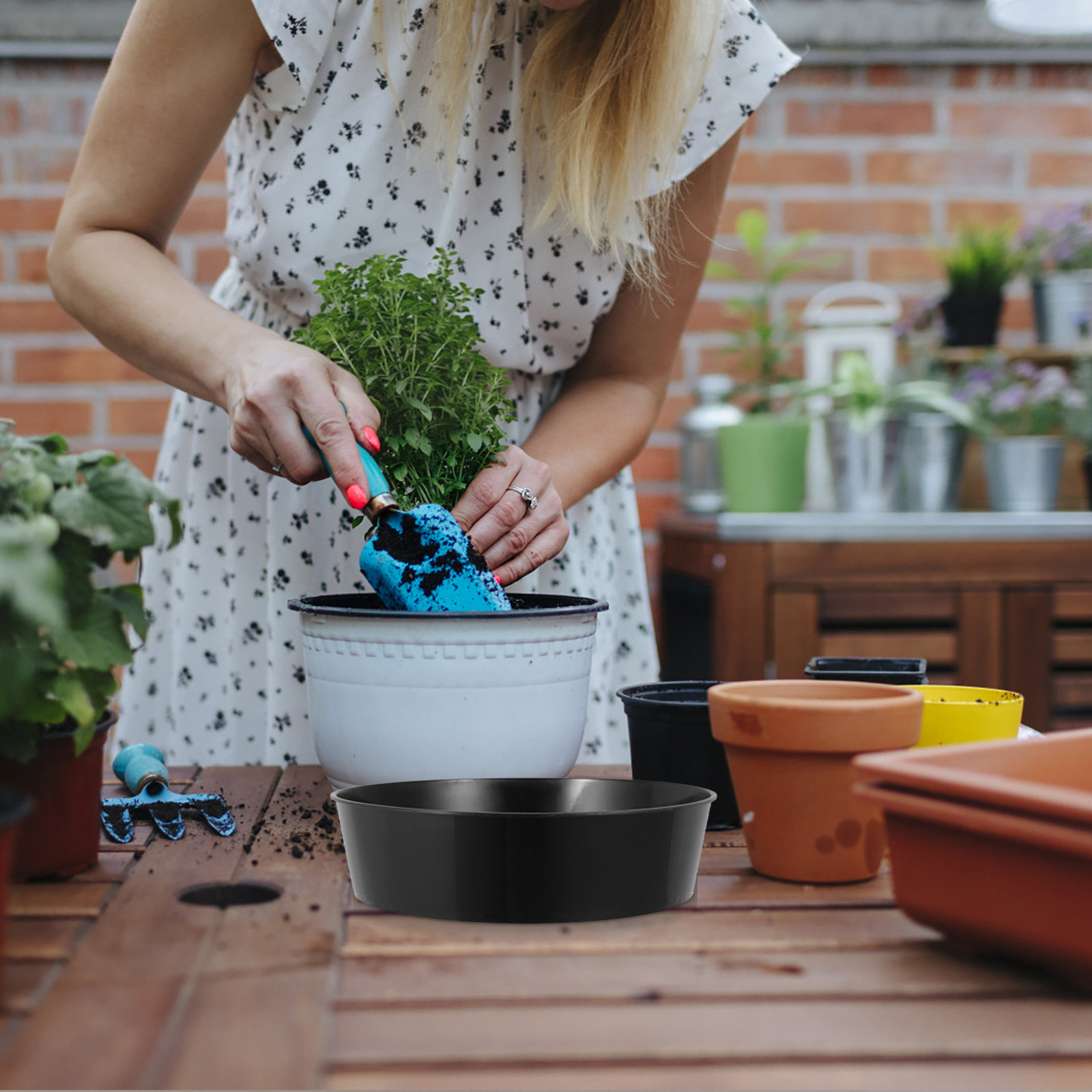 Plastic Round Soil Sifter Gard - Garden Sieve Soil recension och pris