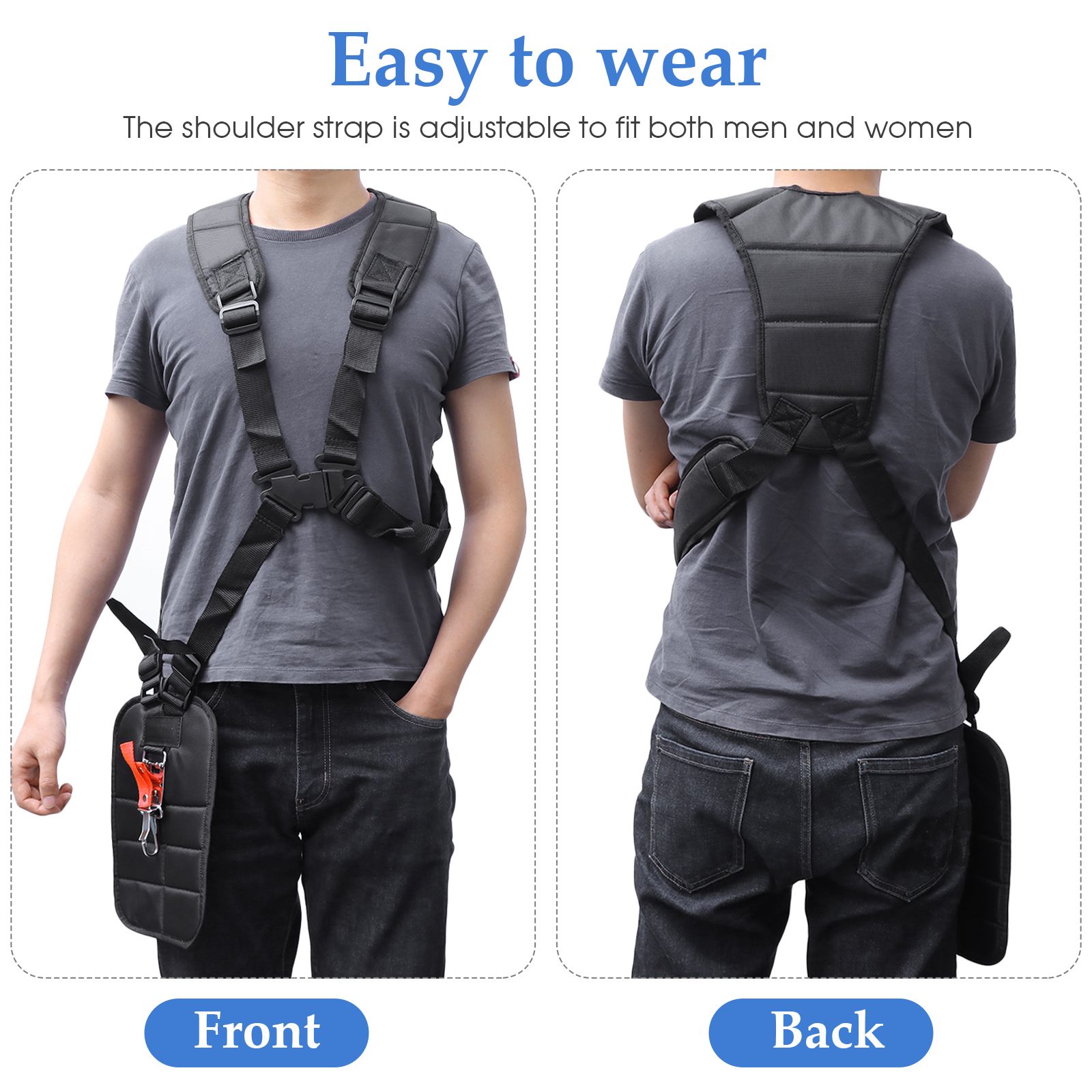 Grass Trimmer Shoulder Strap D - Essential Gardening Tools recension och pris