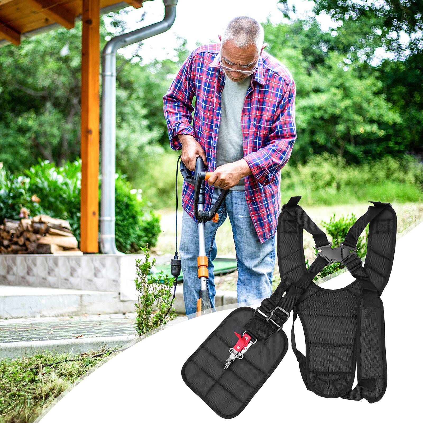 Grass Trimmer Shoulder Strap D - Essential Gardening Tools recension och pris