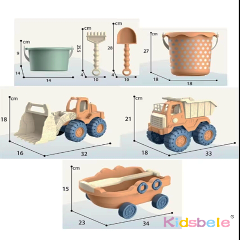 Beach Play Toys Children Porta - Gardening Tools Toys recension och pris