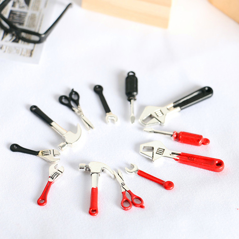 3/4/5/6Pcs Dollhouse Miniature - Gardening Tools Toys recension och pris