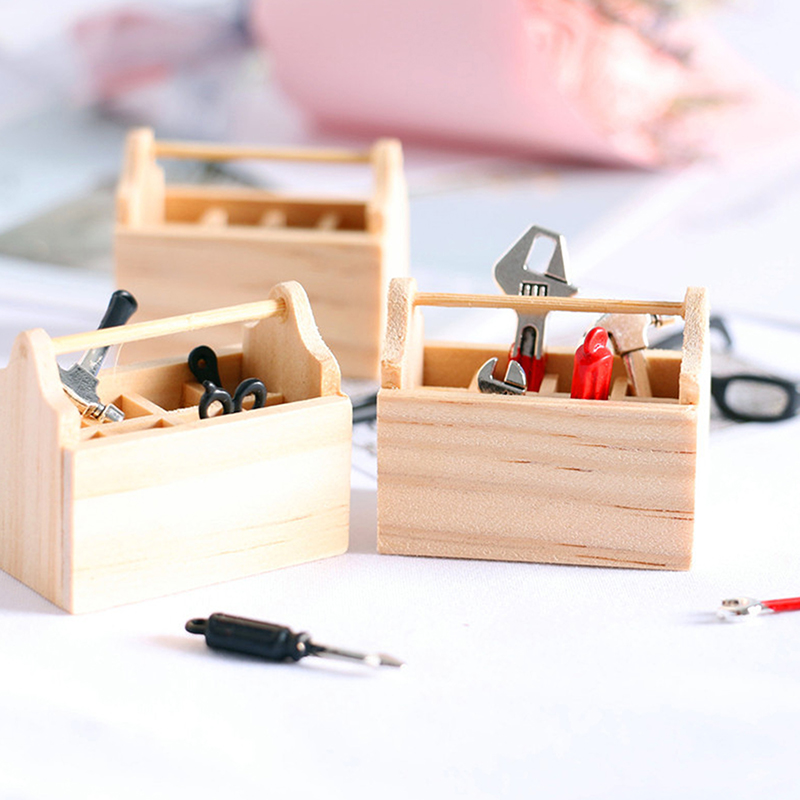3/4/5/6Pcs Dollhouse Miniature - Gardening Tools Toys recension och pris