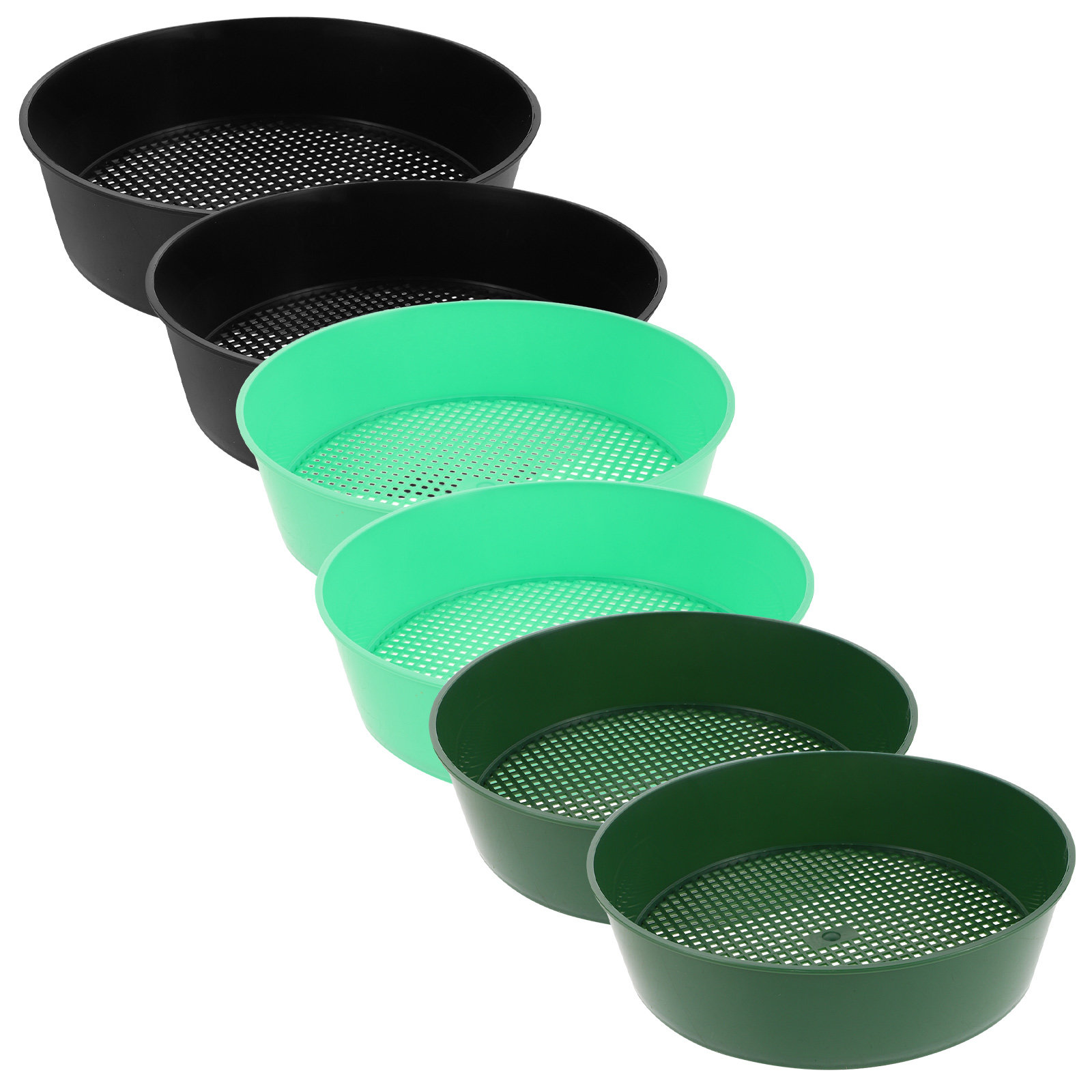 6Pcs Garden Soil Sifter Plasti - Garden Sieve Soil recension och pris