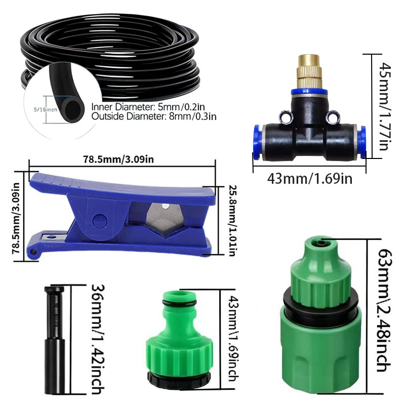 Misting Cooling System Kit   B - Grow Bags recension och pris