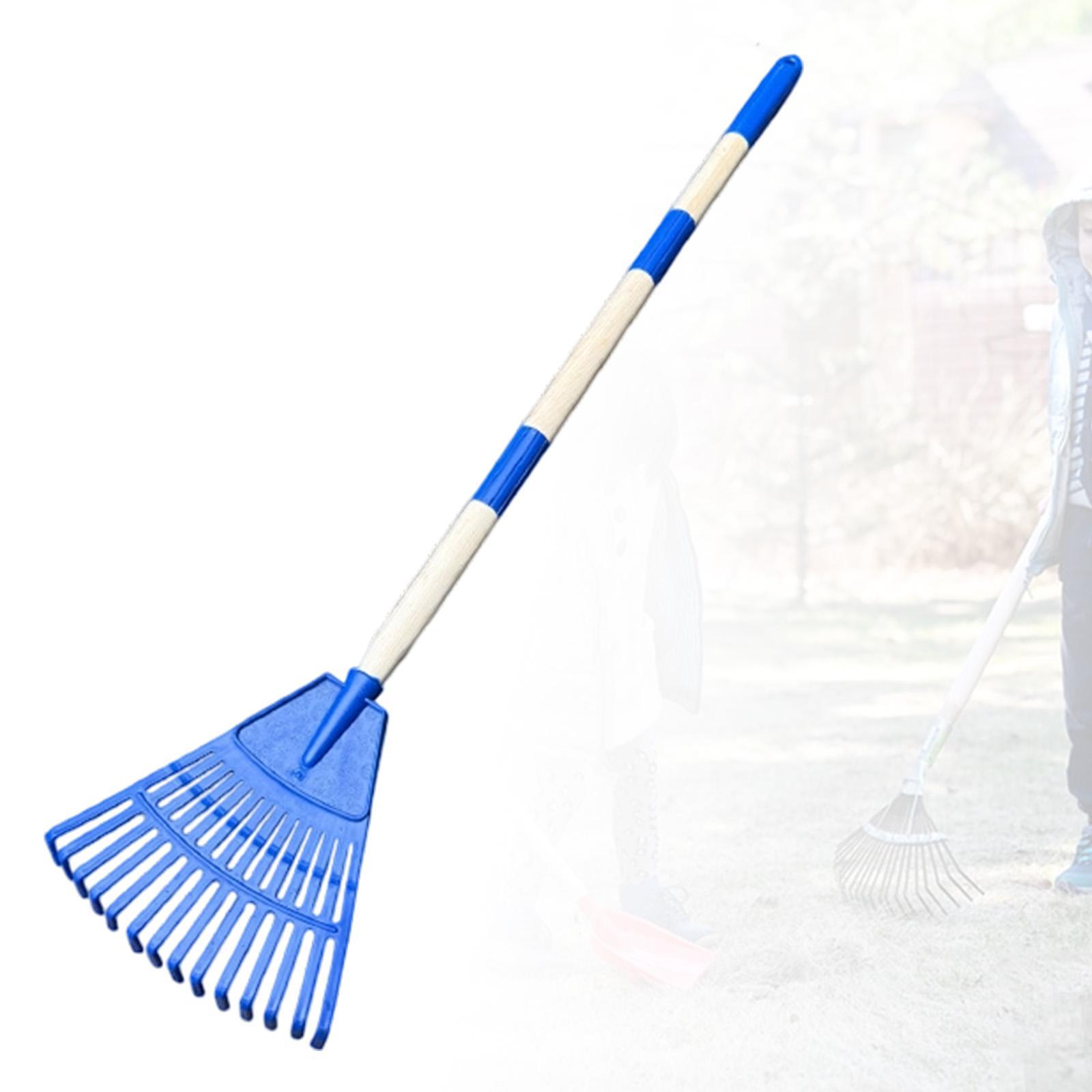 Small Leaf Rake 3 Sections Ste - Gardening Tools For 8 Year Olds recension och pris
