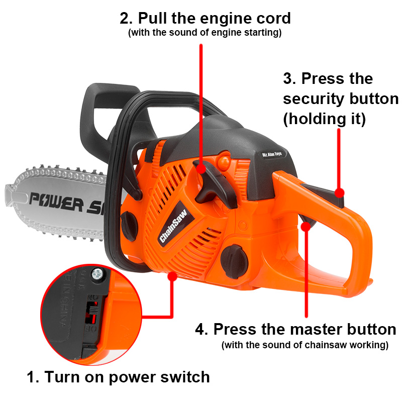 Toy Chainsaw Kids Toy Tools fo - Gardening Tools For 8 Year Olds recension och pris