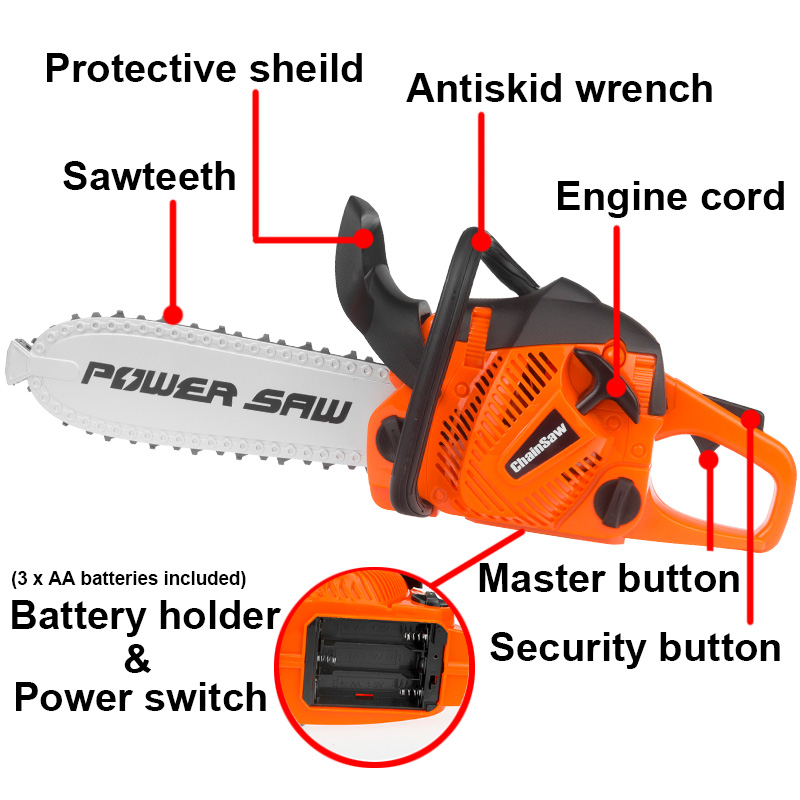 Toy Chainsaw Kids Toy Tools fo - Gardening Tools For 8 Year Olds recension och pris