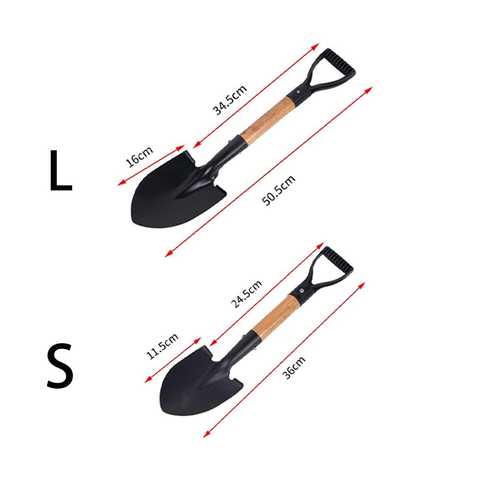 36cm Garden Shovel WIth Wooden - Gardening Tools For 8 Year Olds recension och pris