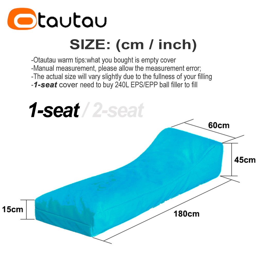 OTAUTAU Outdoor Bean Bag Loung - Grow Bags recension och pris