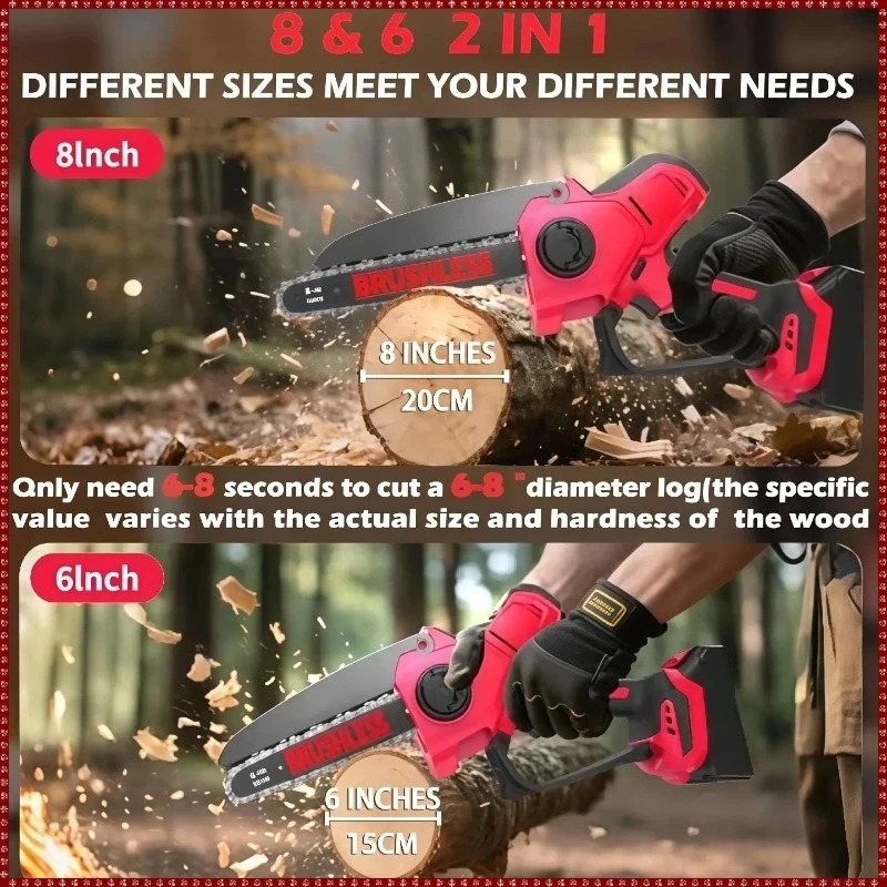 Cordless Brushless Mini Electr - Gardening Tools Battery Powered recension och pris