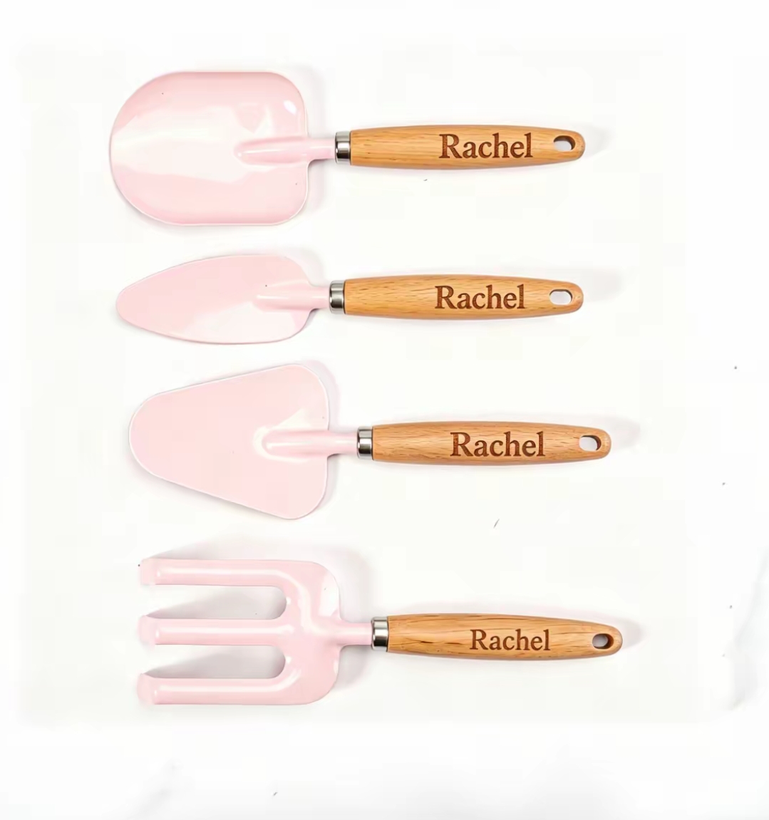 Personalized Name Mini Wooden  - Gardening Tools With Names recension och pris
